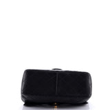 Vintage Double Sided Flap Bag Quilted Lambskin Medium