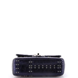 Airlines Classic Single Flap Bag Grommet Studded Calfskin Mini