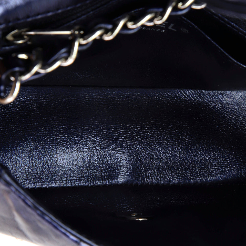 Airlines Classic Single Flap Bag Grommet Studded Calfskin Mini