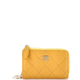 Key Pouch Quilted Caviar