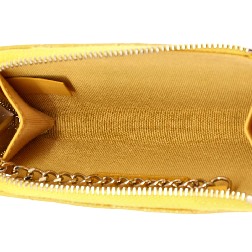 Key Pouch Quilted Caviar