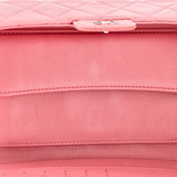 L-Flap Wallet Quilted Lambskin Long