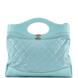 31 Shopping Bag Quilted Calfskin Large