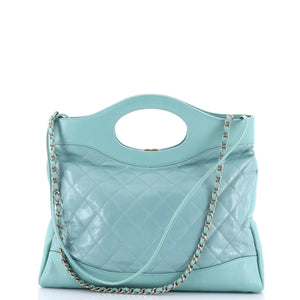 31 Shopping Bag Quilted Calfskin Large
