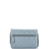 Wallet on Chain Quilted Caviar Mini