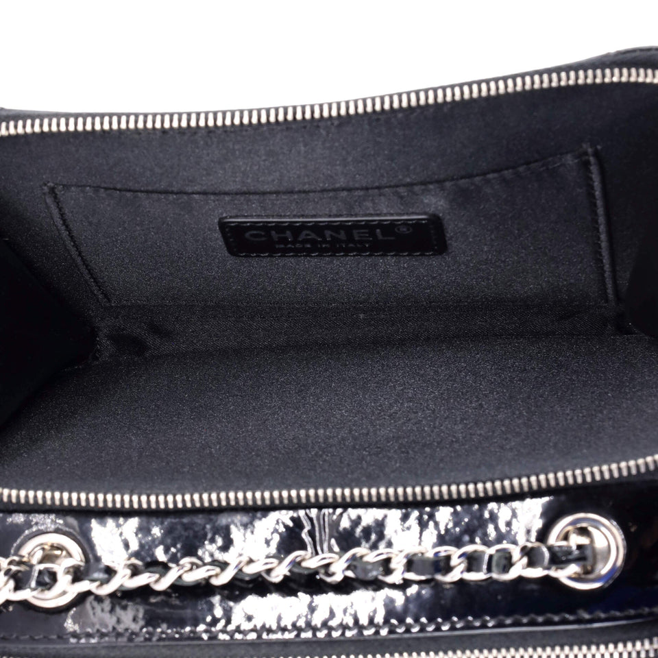Pocket Box Camera Case Quilted Patent Mini