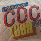 Coco Cuba Pouch Printed Quilted Canvas Medium