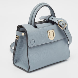 Dior Blue Leather Mini Diorever Tote