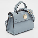 Dior Blue Leather Mini Diorever Tote