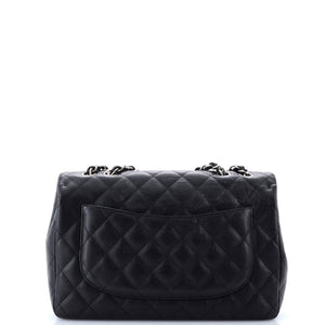 Vintage Classic Single Flap Bag Quilted Caviar Jumbo