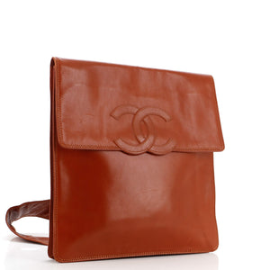 Vintage CC Messenger Bag Leather Medium