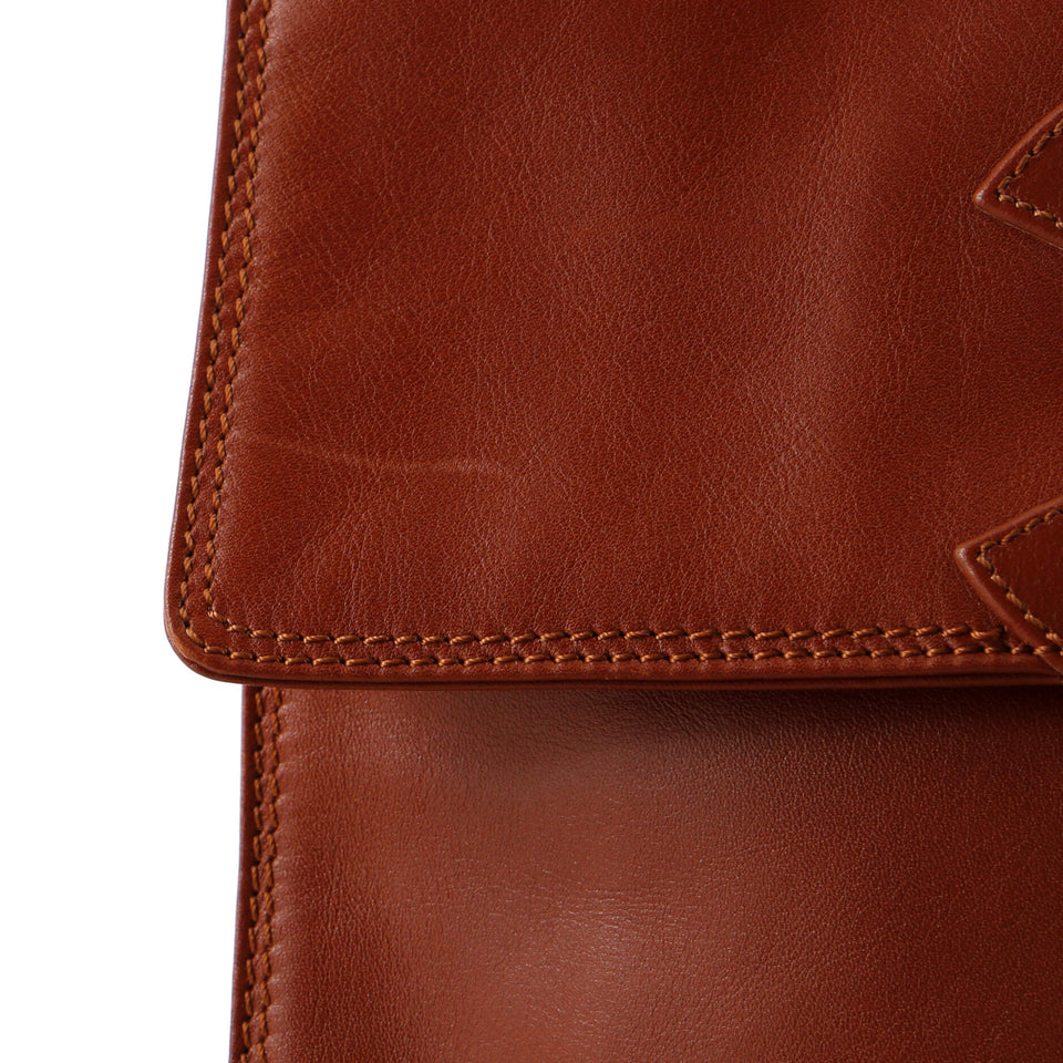 Vintage CC Messenger Bag Leather Medium