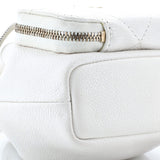 Business Affinity Drawstring Bucket Bag Quilted Caviar Mini