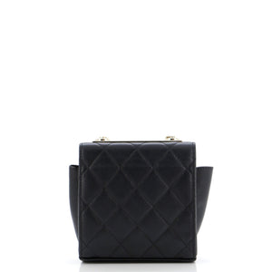 Trendy CC Clutch with Chain Quilted Lambskin Small
