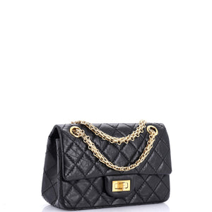 Reissue 2.55 Flap Bag Quilted Aged Calfskin Mini