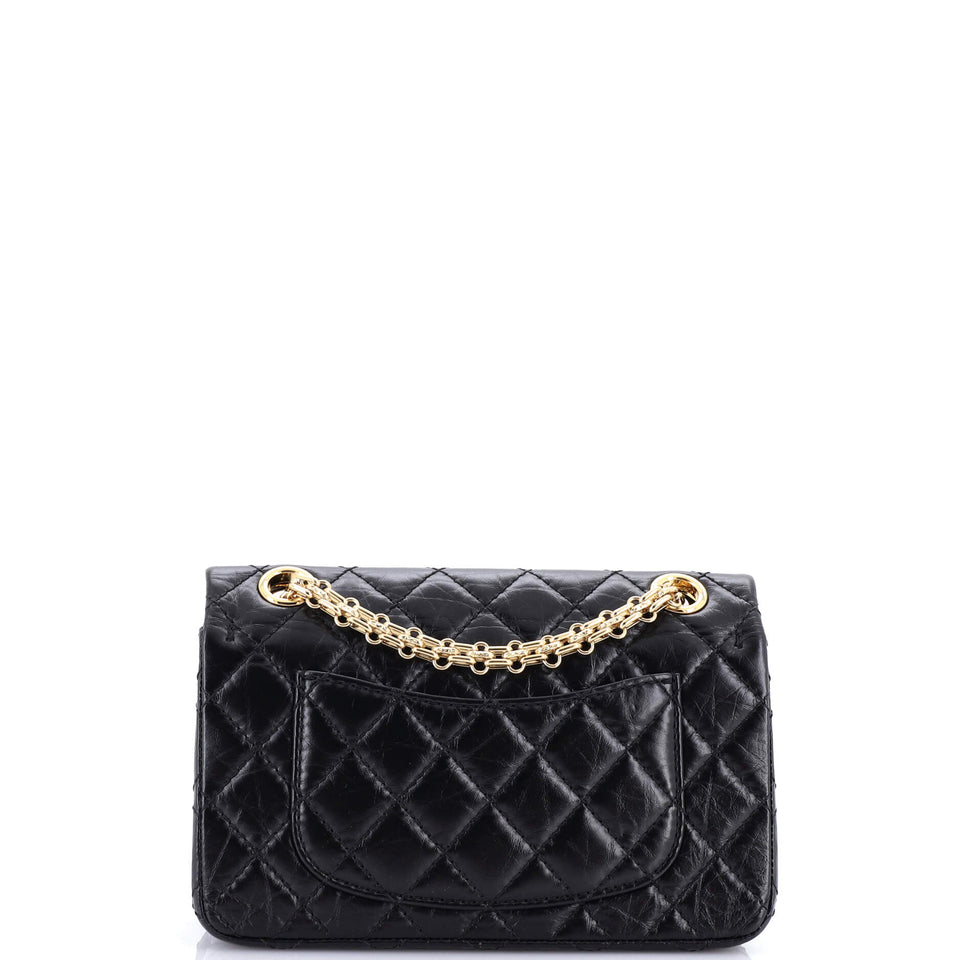 Reissue 2.55 Flap Bag Quilted Aged Calfskin Mini
