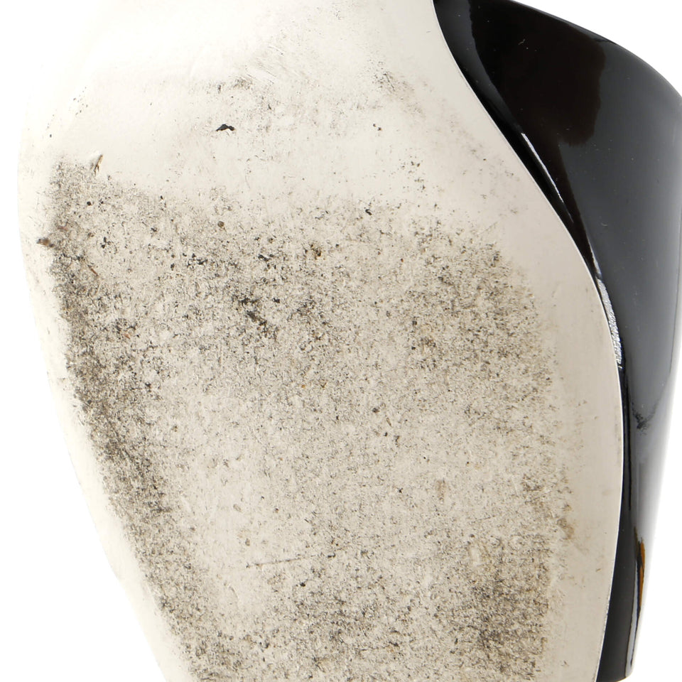 Women's CC Block Heeled Mule Sandals Patent
