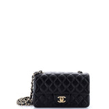 Classic Single Flap Bag Quilted Lambskin Mini