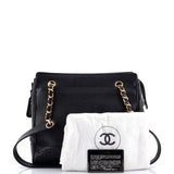 Vintage Stitched CC Shoulder Bag Caviar Small