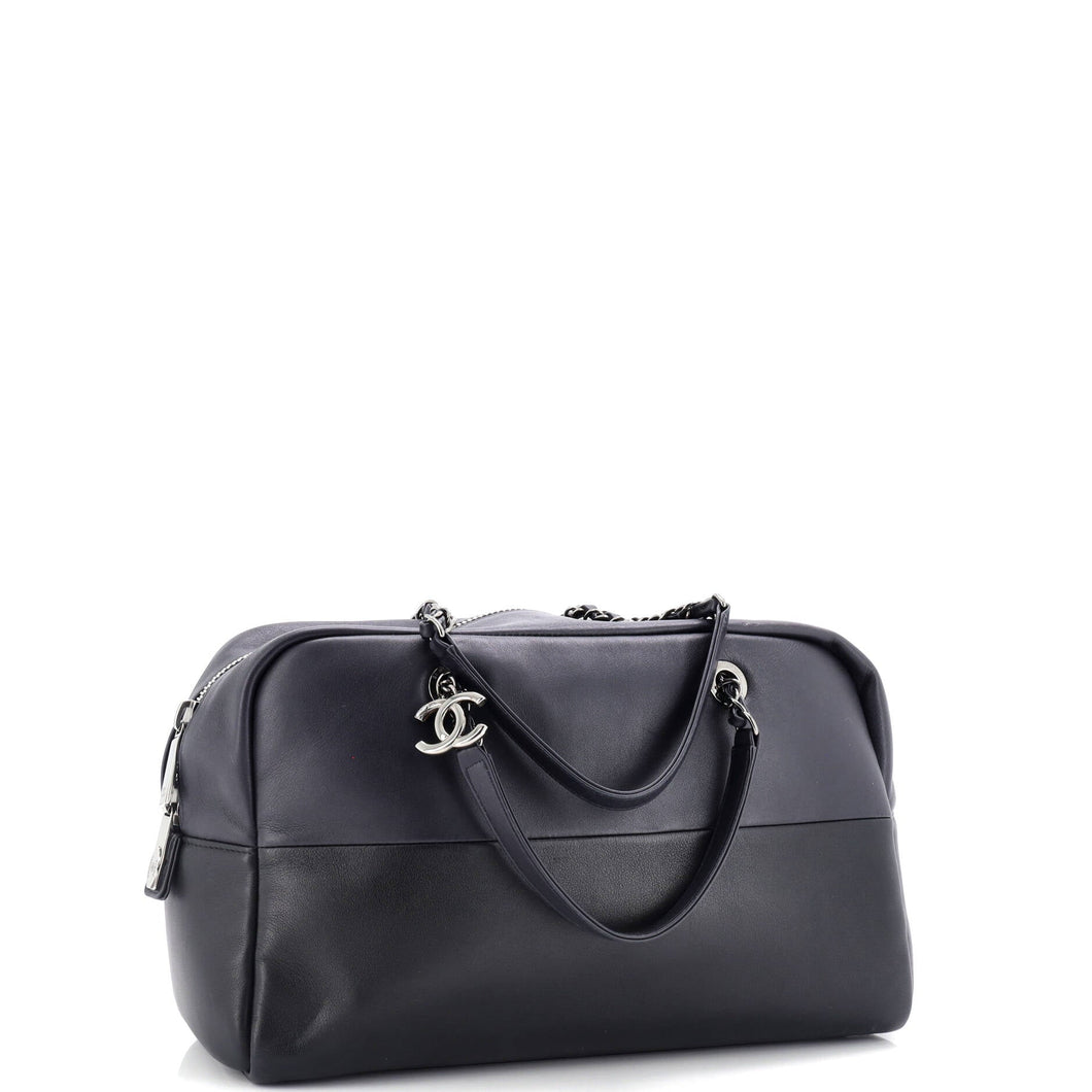 Duo Bowling Bag Leather Medium