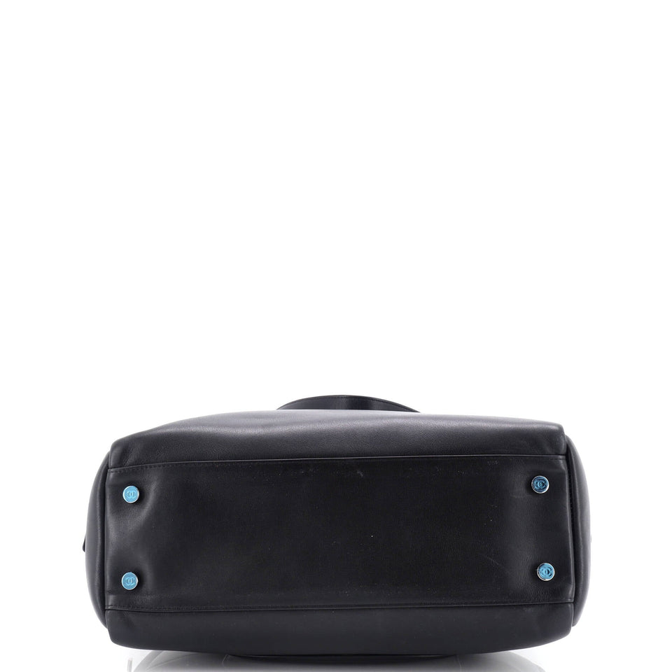 Duo Bowling Bag Leather Medium