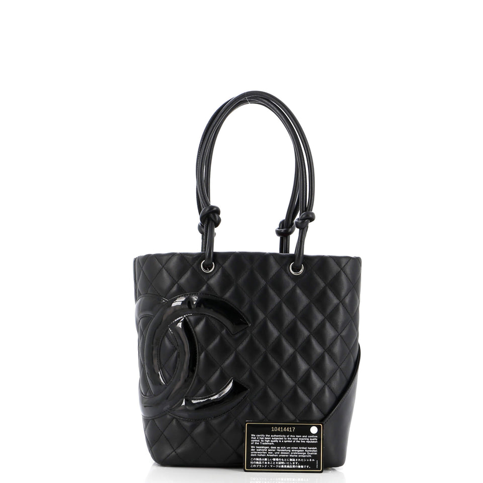 Cambon Tote Quilted Leather Medium