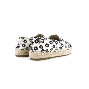 Women's Cap Toe Espadrilles Printed Canvas