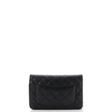 Wallet on Chain Quilted Caviar