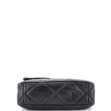 19 Flap Bag Quilted Leather Large