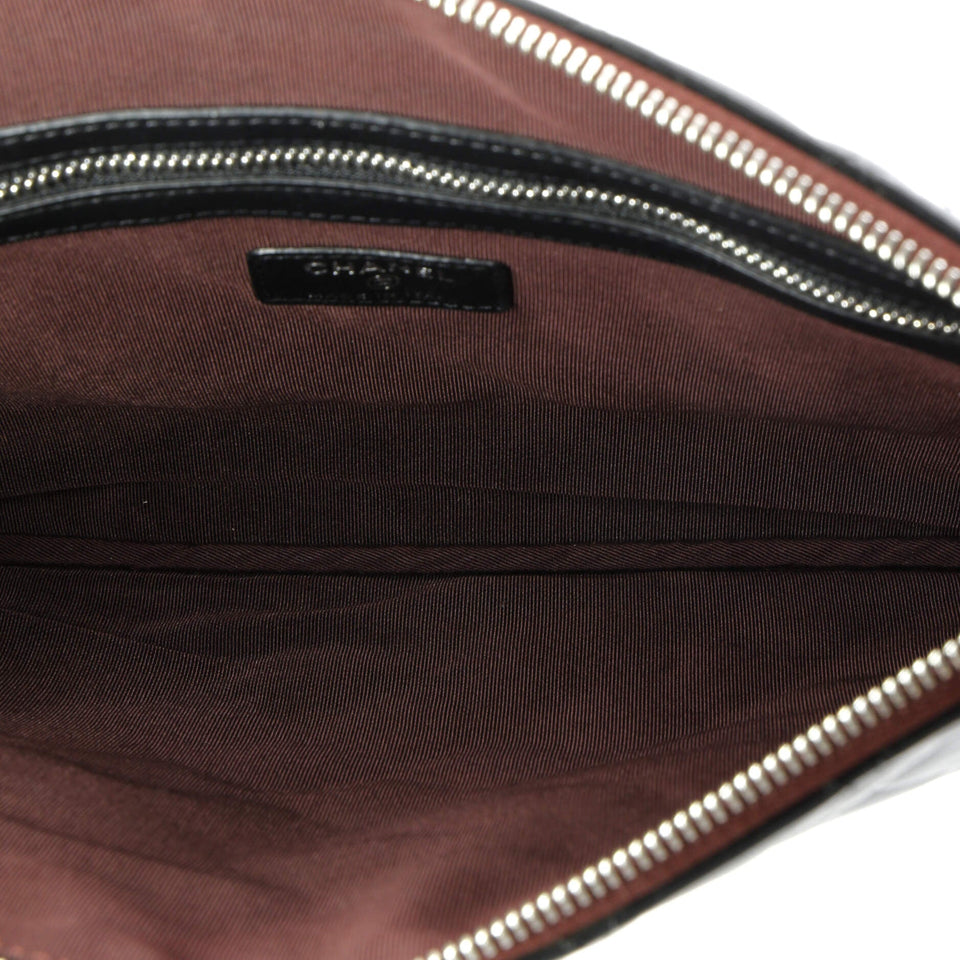 O Case Clutch Quilted Lambskin Medium