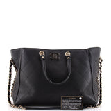 Neo Soft Shopping Tote Stitched Bullskin Medium