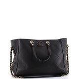 Neo Soft Shopping Tote Stitched Bullskin Medium
