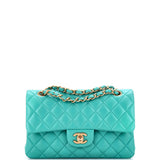 Classic Double Flap Bag Quilted Lambskin Small