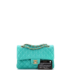 Classic Double Flap Bag Quilted Lambskin Small