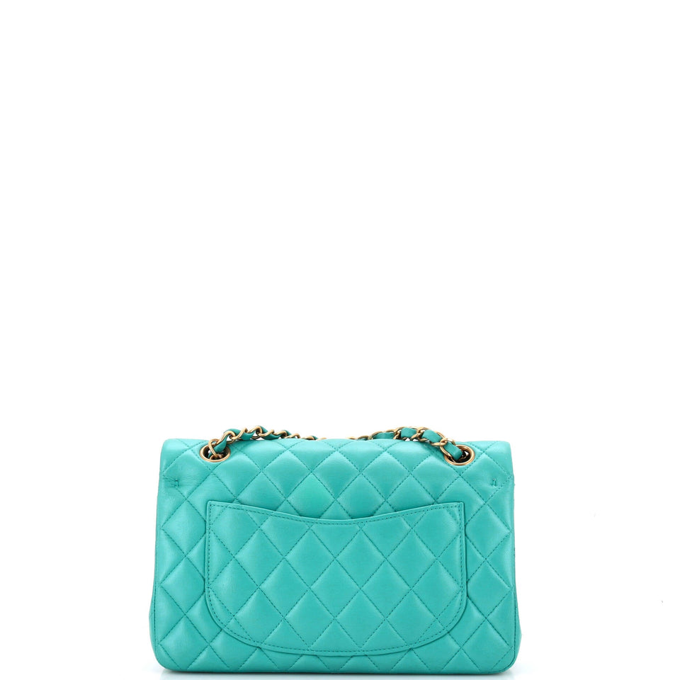 Classic Double Flap Bag Quilted Lambskin Small