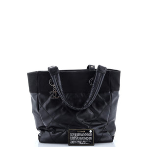 Biarritz Tote Quilted Coated Canvas Small