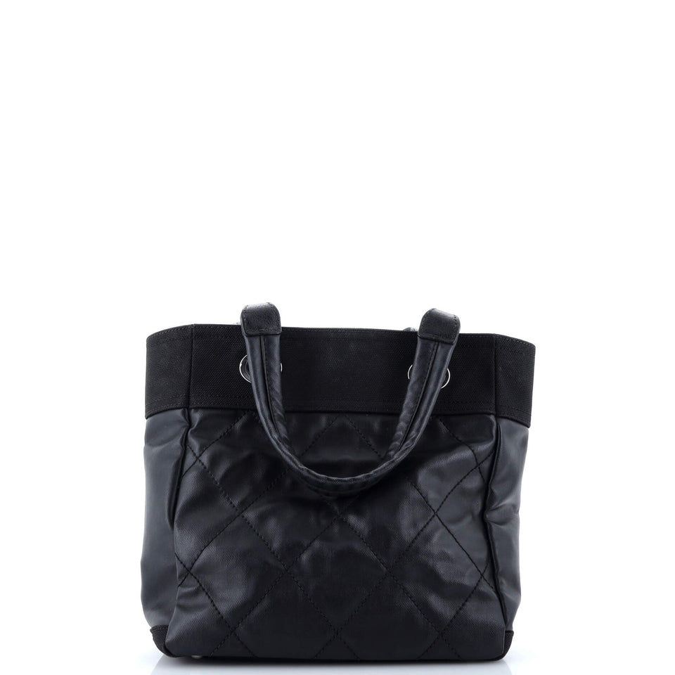 Biarritz Tote Quilted Coated Canvas Small