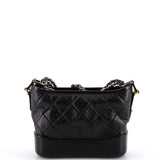Gabrielle Hobo Embellished Quilted Aged Calfskin Small