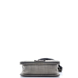 Boy Flap Bag Chevron Denim Small