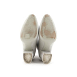 Women's CC Logo Short Boots Leather with Stretch Fabric