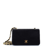 Vintage Full Flap Bag Quilted Jersey Mini