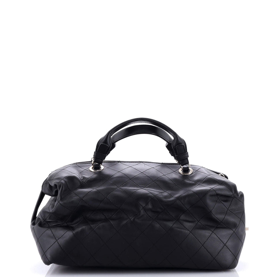 Doctor Bowling Bag Quilted Calfskin Medium