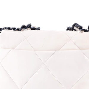 19 Flap Bag Quilted Glossy Calfskin Medium