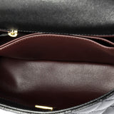 Coco Top Handle Bag Quilted Caviar Mini
