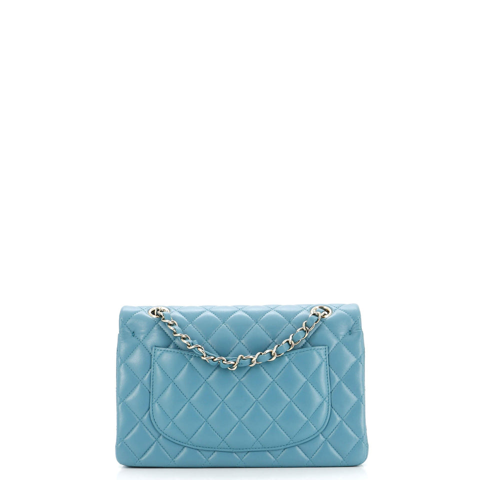 Classic Double Flap Bag Quilted Lambskin Small