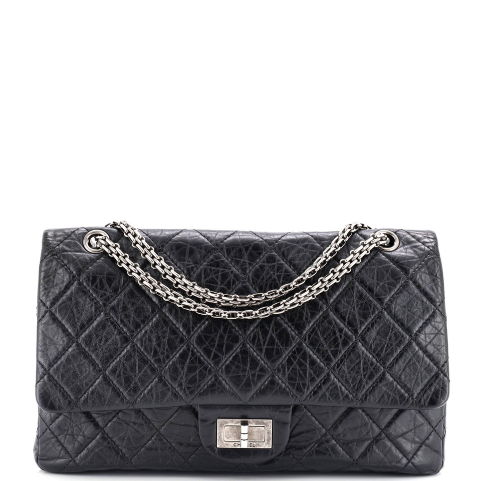 Reissue 2.55 Flap Bag Quilted Aged Calfskin 227