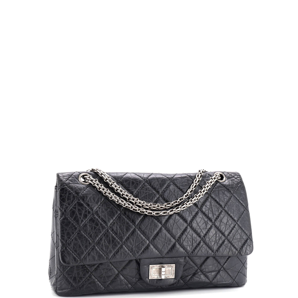 Reissue 2.55 Flap Bag Quilted Aged Calfskin 227