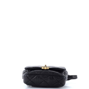 19 Belt Bag Quilted Leather