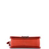 Paris-Dallas Boy Flap Bag Whipstitch Caviar Old Medium