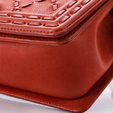 Paris-Dallas Boy Flap Bag Whipstitch Caviar Old Medium